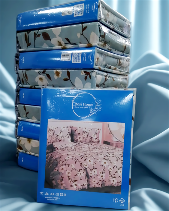 КПБ Rosi Home 1,5 спальный 1 нав 70х70 см бязь арт.50176/1 50176/1 - фото 106064