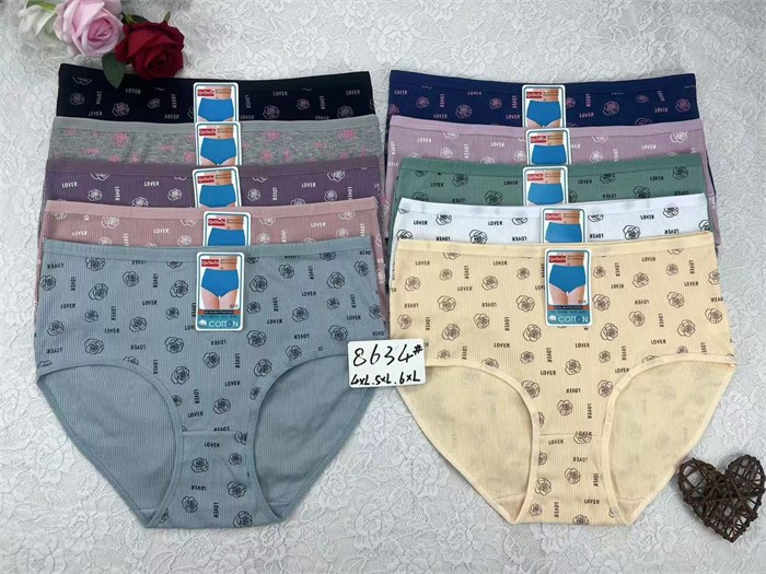 Плавки "Cotton" 8634 (4Xl,5XL,6XL) 97983 - фото 119944