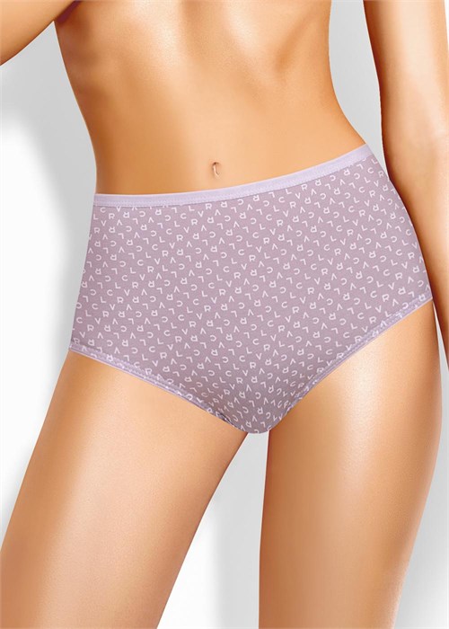 CLE M1186/1 Трусы жен. Селена (50-св.сиреневый/молочный) 97993 - фото 119954