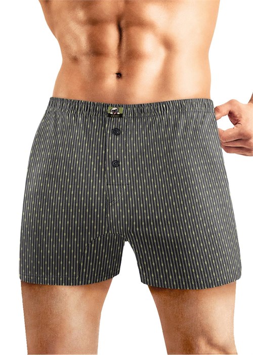 CLE MBX450421 Трусы муж. (56-т.серый/хаки) 97997 - фото 119959