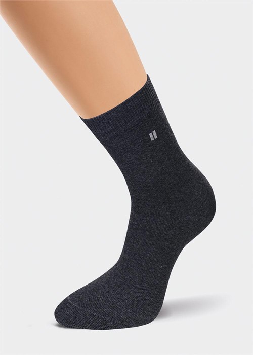 ЭЙС Носки муж.А65Л хл+эластан (27-т.серый) 98026 - фото 119988