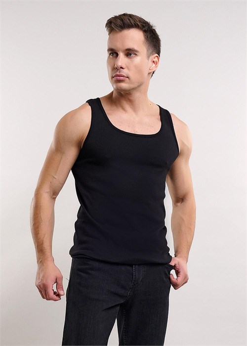 CLE MV602148рт бесшовн майка муж (58-чёрный) 98028 - фото 119990