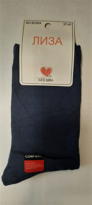 Носки жен.№2504-2 "Лиза" средние 10шт/уп 98138 - фото 120130