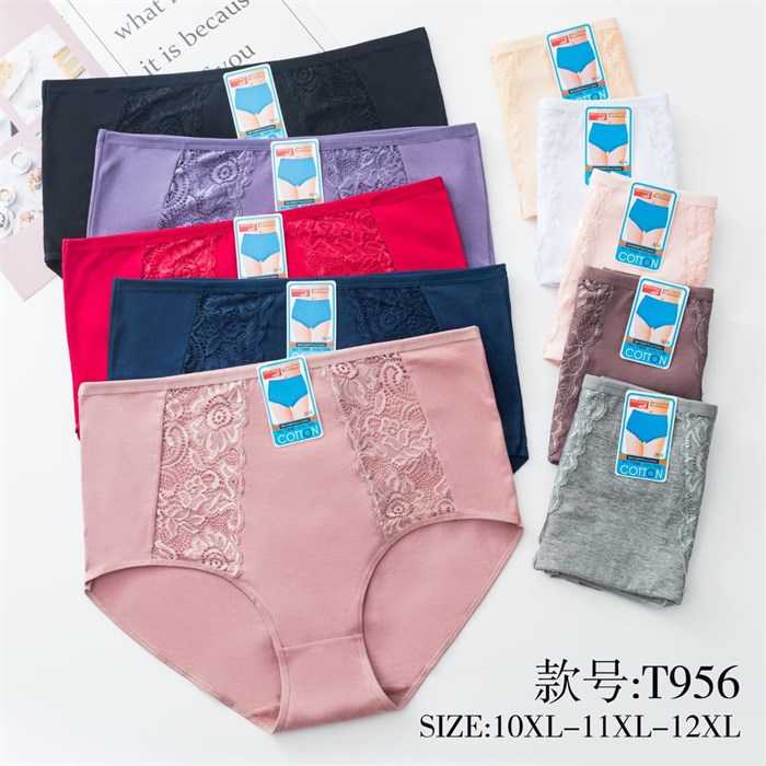 Плавки "Cotton" T956 (10XL,11XL,12XL) 98382 - фото 120381