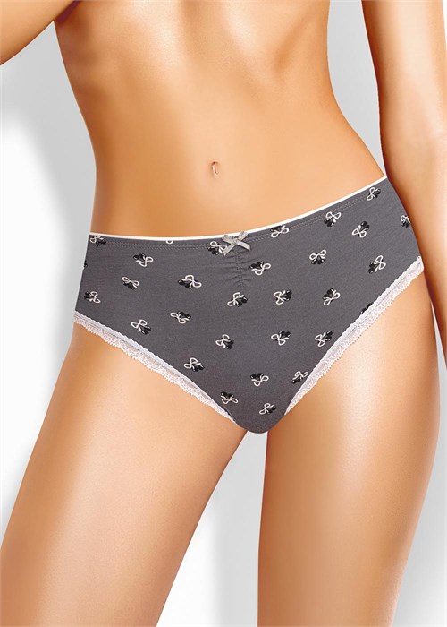 CLE C1210/2 Трусы жен. Жизель (48-серый/молочный) 98454 - фото 120454