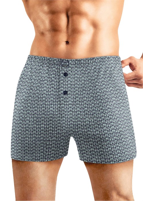 CLE MBX451711 Трусы муж. (52-св.зелёный/серый) 98476 - фото 120478