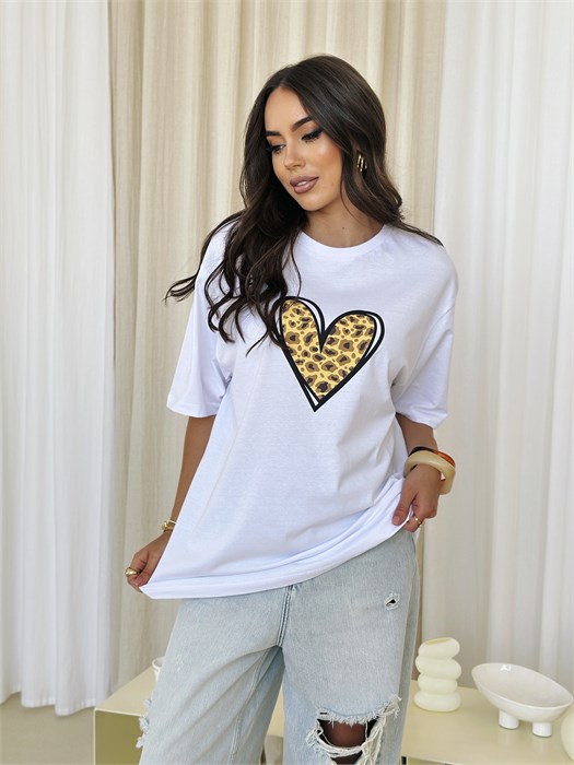 6014HW-20K-2 Футболка женская (Белый (170)-104(52)) 6014HW-20K-2-3 - фото 120531