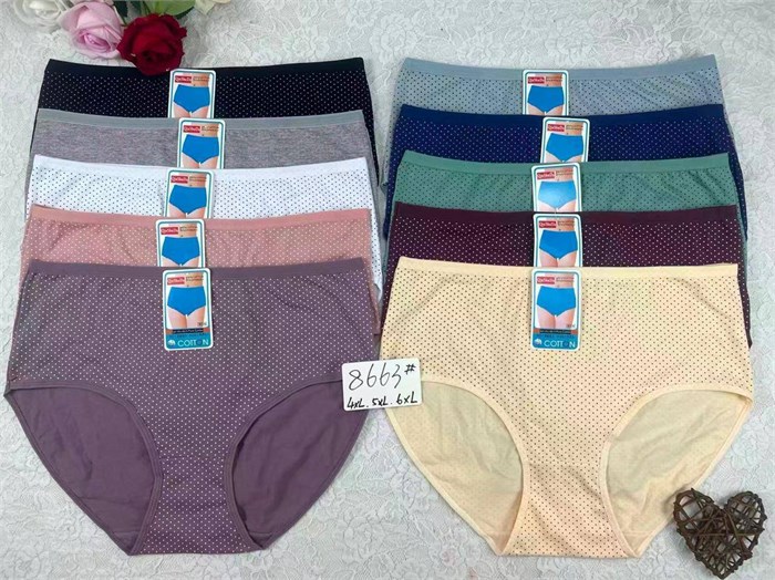 Плавки "Cotton" 8663 (4XL,5XL,6XL) 98588 - фото 120594