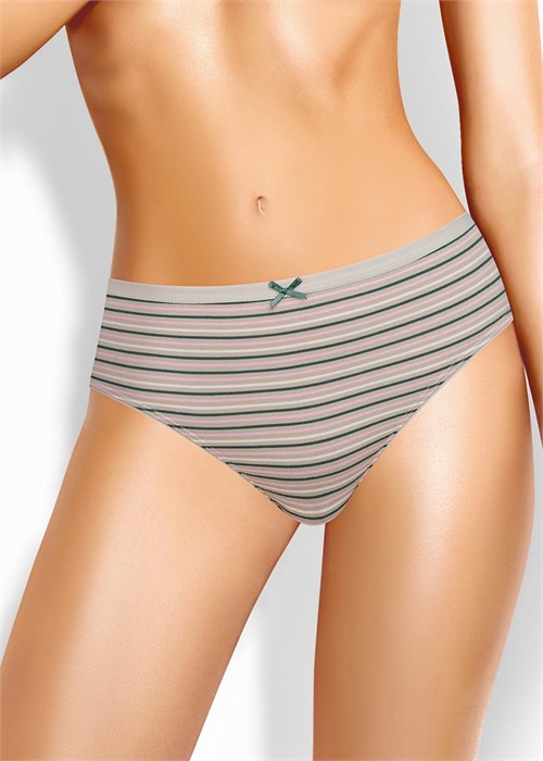 CLE C1208/3 Трусы жен. Лапка (46-оливковый/св.розовый) 98663 - фото 120669