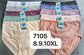 Плавки "Cotton" 7105 (8XL,9XL,10XL) 97793