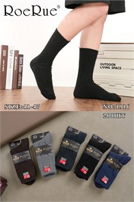 Носки муж.№1916 "RoeRue" кашемир медиц. ассорти 10шт/уп 97876