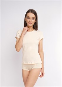 CLE LF001у Фуфайка жен. (50-св.бежевый) 98037