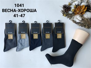 Носки муж.№1041 "Весна" ассорти х/б 10шт/уп 98424
