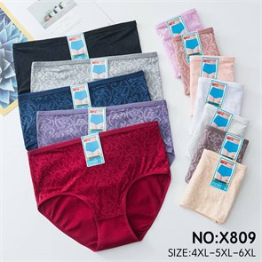 Плавки "Cotton" Х809 (4XL,5XL,6XL) 98594