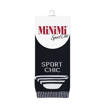 Носки ж. 4302 Sport Chic (35-38-Blu Scuro) укороч. MNM 595577 - фото 102780