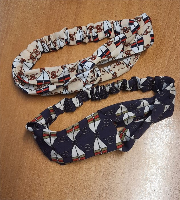 FK131 Повязка на голову "GG" (цена за 1 шт) 477414 - фото 104139