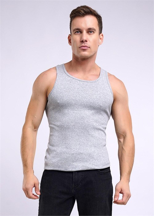 CLE MV602148рт Майка муж. меланж (52-меланж св.серый) 85403 - фото 104186