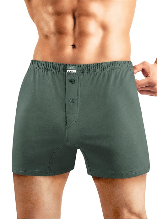 CLE MBX608710/8 Трусы муж. Хлопок (54-т.зелёный) 85418 - фото 104201