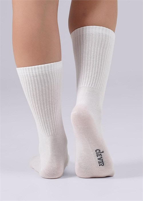 CLE Носки жен.S240 база хл+эл (25-белый) 85562 - фото 104393