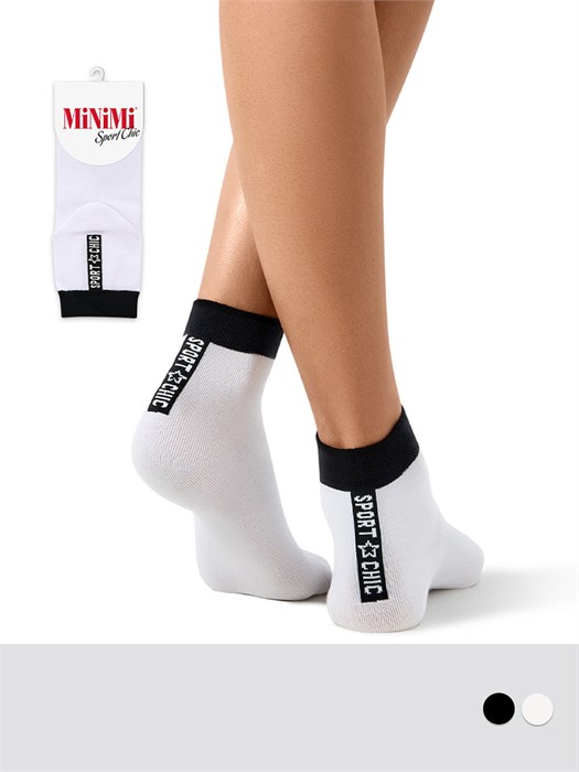 Носки ж. 4301 SPORT CHIC (35-38-Bianco) MNM 85698 - фото 104549