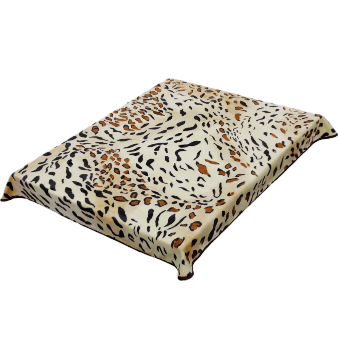 Плед акриловый гладкий 200х240 см. "340" Новые шкуры 050 - фото 104585