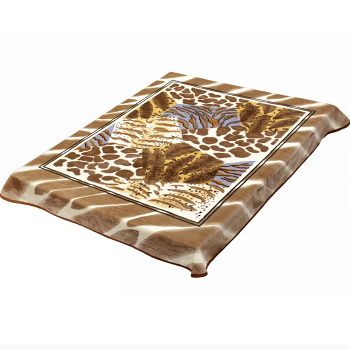 Плед акриловый гладкий 160х220 см. Камушек 005-2 - фото 104738