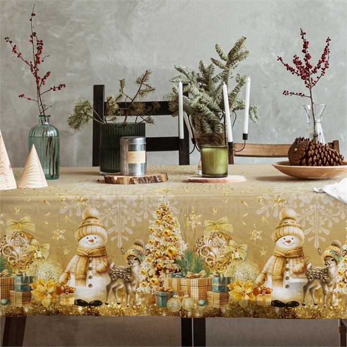 Скатерть рогожка Vse DOMA 145х220 см. 60319-1 Сказочное Рождество 60319-1-1 - фото 104778