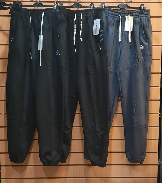 Брюки муж. утепл ворс разм.3XL 86098 - фото 104963