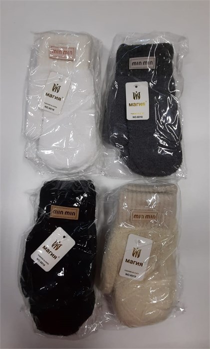 Варежки жен №6018 "Магия" 12шт/уп 541260-4 - фото 105128