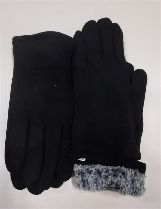 Перчатки жен. "Регал" с мехом 10шт/уп 582371-5 - фото 105136