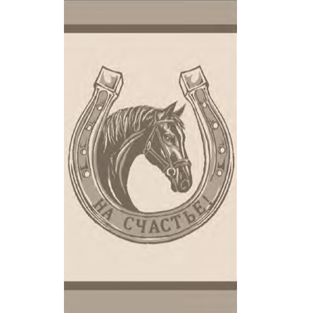 Полотенце махровое 70х130 см. 360 гр. арт. ПЛ-3502-06970 цв. 10000 ПЛ-3502-06970 - фото 105338