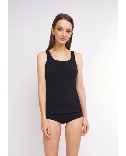 CLE LM001 майка жен.ш.брет. (46-чёрный) 86667 - фото 105657