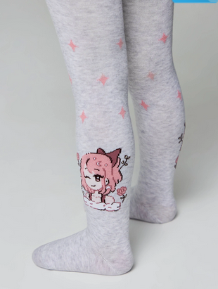 Колготки дет. TIP-TOP 4С-03СП 676 (104-110 (16)-светло-серый) 86702 - фото 105703