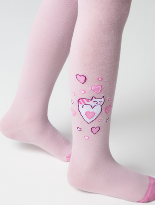 Колготки дет. TIP-TOP 4С-04СП 679 (116-122 (18)-пепельно-розовый) 86722 - фото 105723