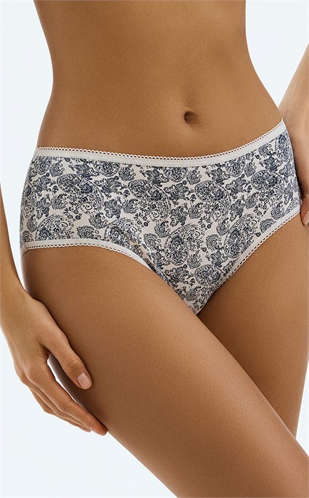 Плавки БMi_T Fiore 2221-01CE Slip Midi (цветок) (46/M-Bianco/Fiore) MNM 86850 - фото 105876