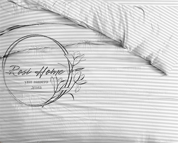 Простыня натяжная Rosi Home поплин 90х200х25 см. арт. 24641/1 24641/1 - фото 106020