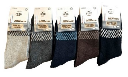 Носки муж.№9125 ангора ассорти 10шт/уп 86996 - фото 106038