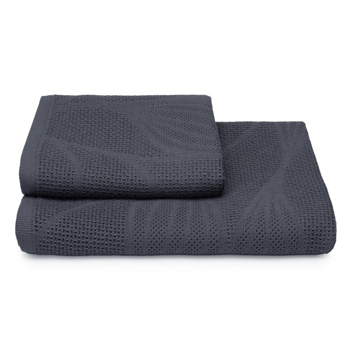 ПЦ-198.03/1-06814 полотенце рельефное размером 75*140 см 100 % хлопок цв. 19-3918 ПЦ-198.03/1-06814-4 - фото 106044