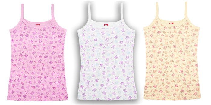 CAJ 2242 Майка для девочки розовый (152-158)-80 ВГ 414478 - фото 114954