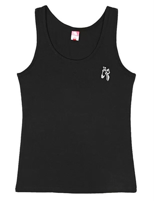 CAJ 61162 Майка для девочки черный (152)-80 ВГ 416194 - фото 114977