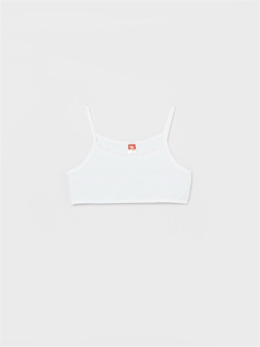 CAJG 20031-20 Бюстье для девочки (Белый (122-128)-64) 482778 - фото 115019