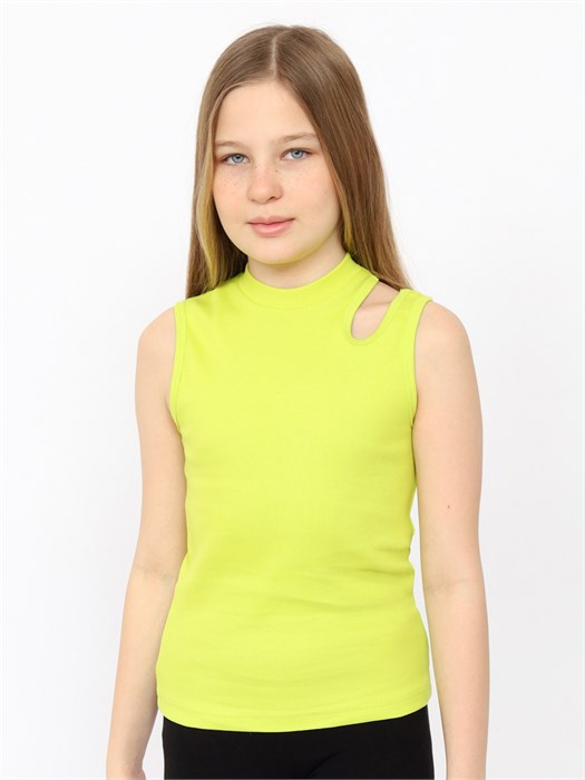 CSJG 63815-36-409 Топ для девочки (Лайм (164)-84) 590733 - фото 115212