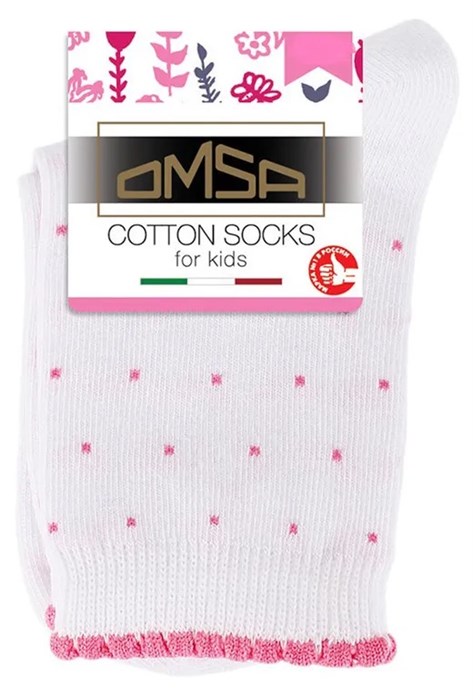 Носки 22P31 (19-22-bianco) в горошек БЕЗ СКИДКИ!!! 507778 - фото 116479