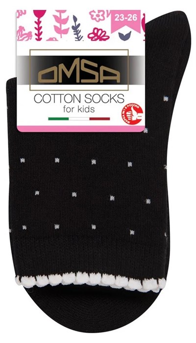 Носки 22P31 (23-26-nero) в горошек БЕЗ СКИДКИ!!! 507791 - фото 116485