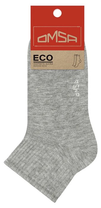 Носки ж. ECO 253 (35-38-Grigio Melange) ср.дл.паголенка Oms 541598 - фото 97137