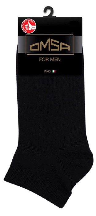 Носки м. CLASSIC 201 (42-44-Nero) укороченный Oms 398409 - фото 97171