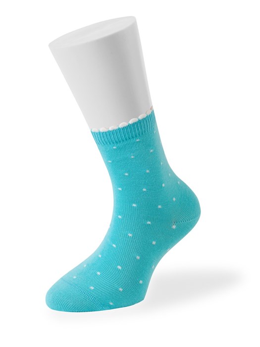 Носки 22P31 (19-22-blu chiaro)  в горошек БЕЗ СКИДКИ!!! 507782 - фото 97650