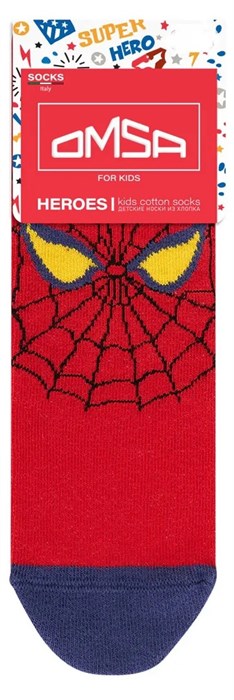Носки 23P61 (27-30-rosso) spiderboy/batboy) БЕЗ СКИДКИ!!! 507669 - фото 97660