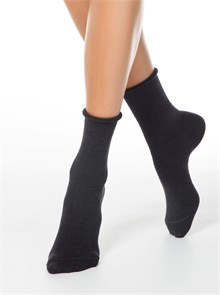 Носки ж. Comfort 19С-101СП 000 (р.25-27-черный) без резинки 82412