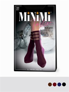 Носки RIGHE 50 (0-Blu) м/ф в полоску MNM 84512